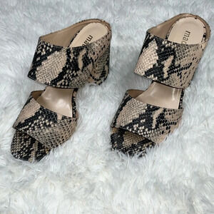 Madden Girl | Snake Print Chunky Heels
